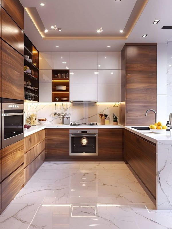 tủ bếp gỗ MDF