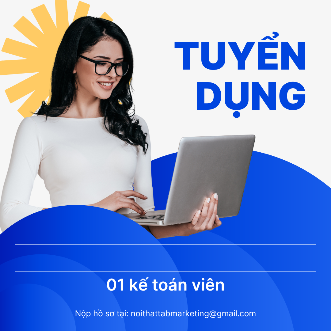 Bài đăng Instagram Tuyển dụng Hiện đại Xanh lam